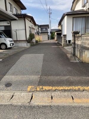 売地：寒河江市末広町　82坪