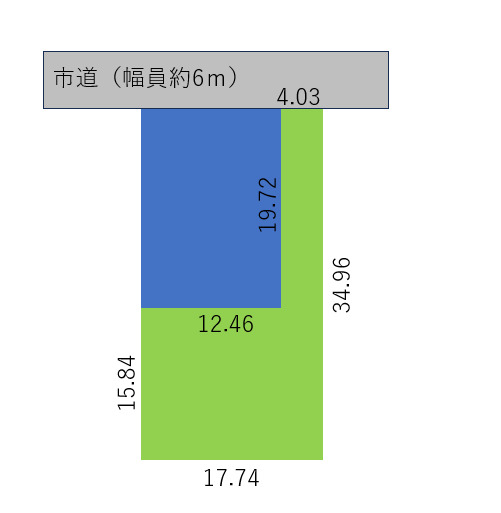 売地:天童市成生4区画分譲 残1区画画像